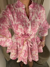 TOILE DE JOUY pinkes kleid