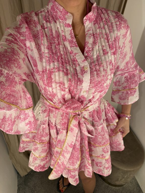 TOILE DE JOUY pinkes kleid