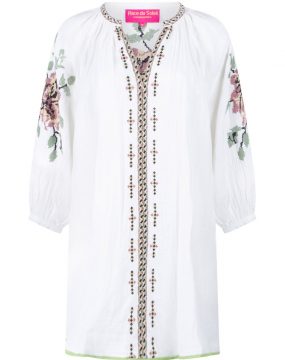 Place du Soleil tunic with embroidery