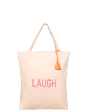 Place du Soleil Tote Bag "LAUGH"