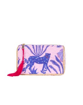 kleien Kosmetiktasche mit Tiger Motiv