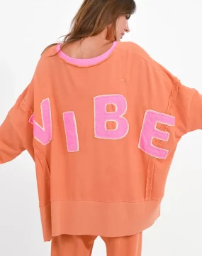 Love Joy and Victory oversize sweatshirt "Kriz" - Jamaica Terry