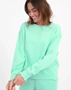 Sweatshirt "Rose" - French Terry | Color: Jellymint
