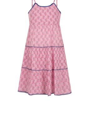 Place du Soleil Kids dress with floral print
